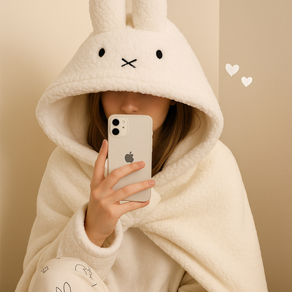 The SnuggleBear Hoodie Cape
