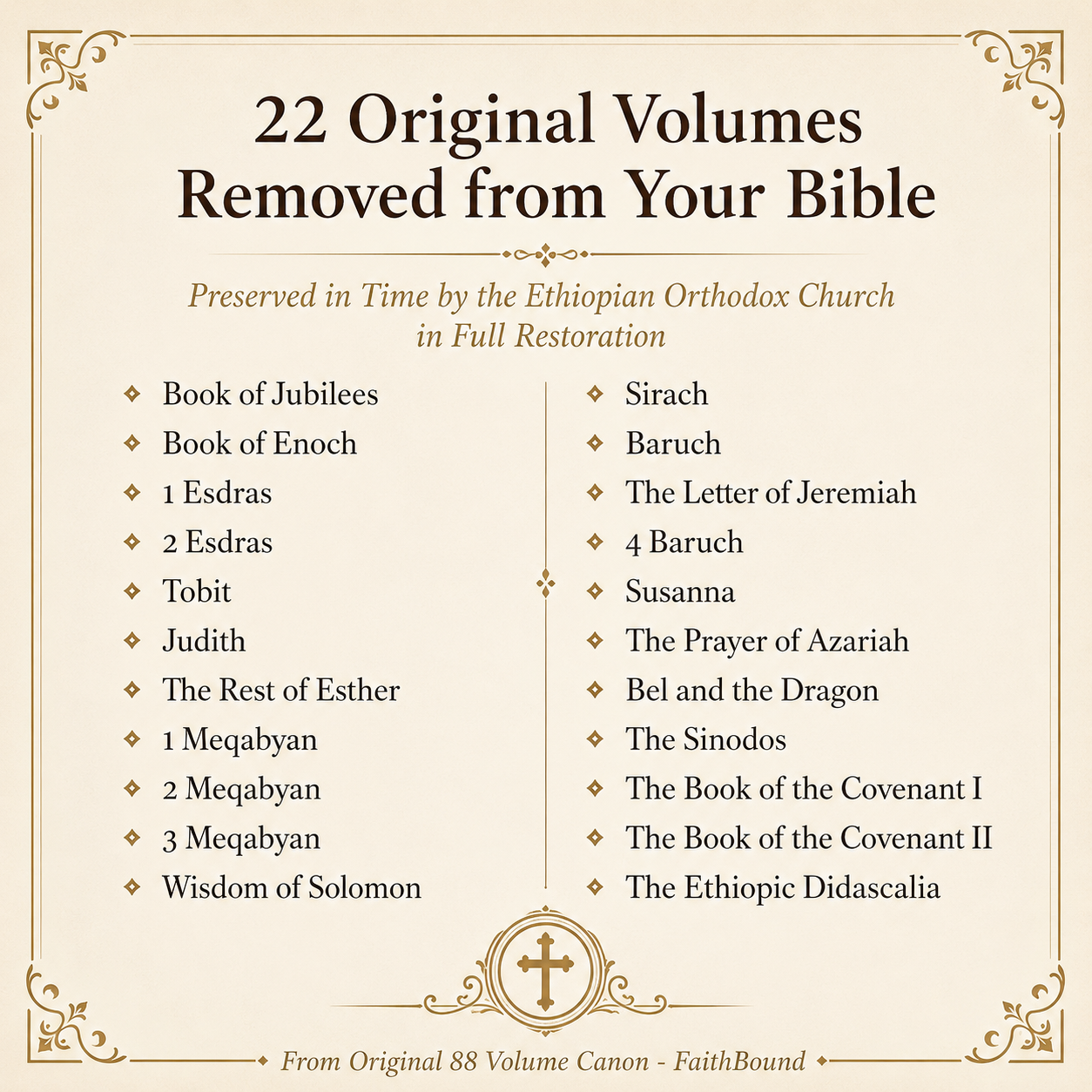 FaithBound™ Complete Ethiopian Bible