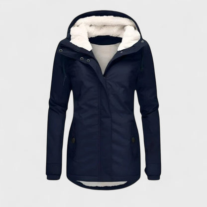 Women's Warm and Waterproof Jacket with Hood