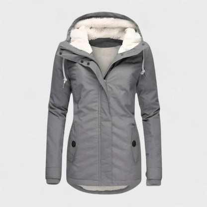 Women's Warm and Waterproof Jacket with Hood