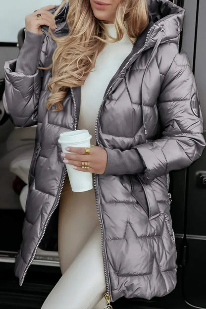 Kate™ | Elegant Winter Coat with Hood