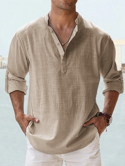 Bastian | Breathable Linen Shirt