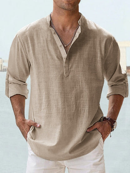 Bastian | Breathable Linen Shirt