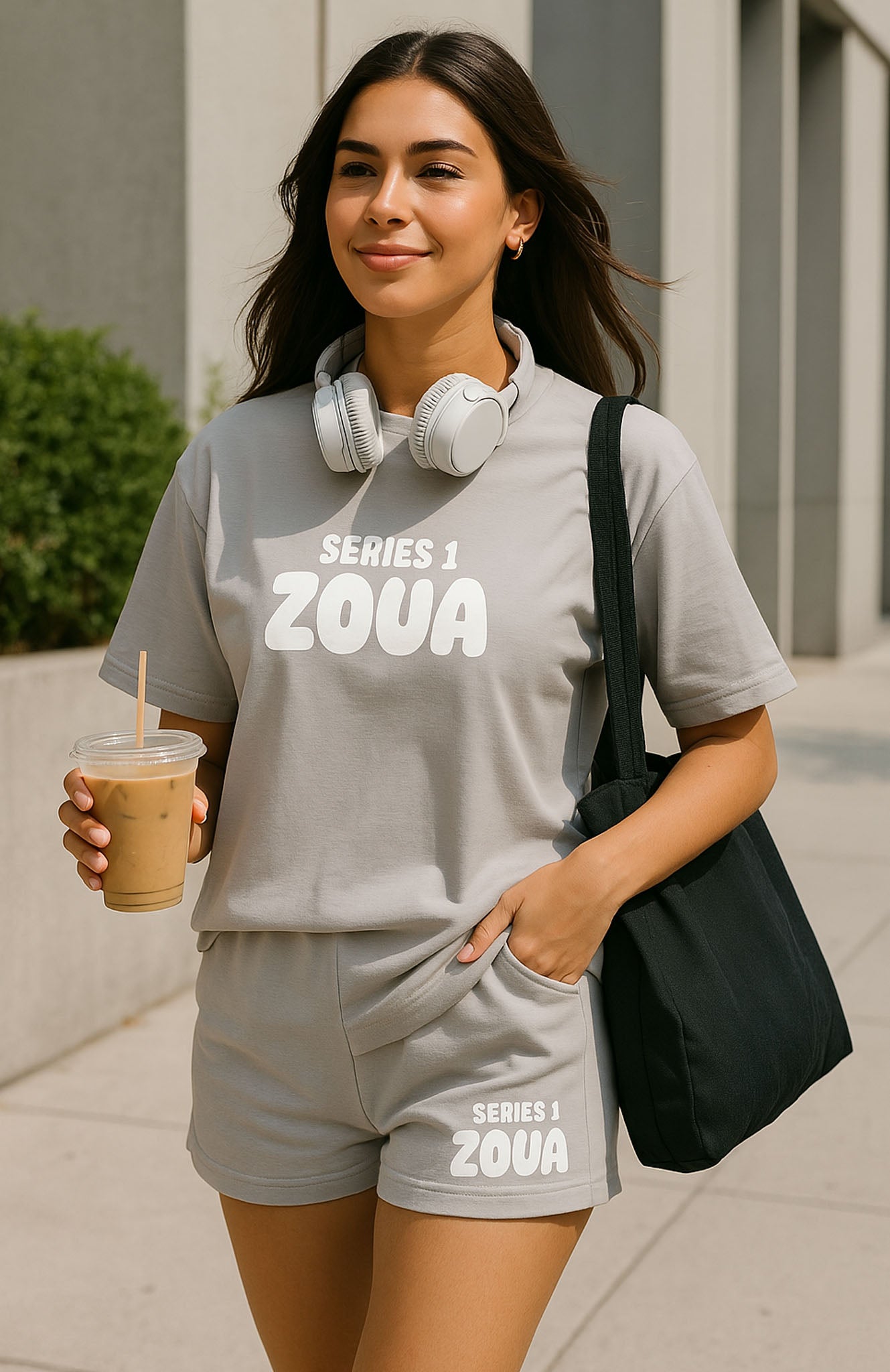 Cozy Oversized Top w/ FREE Shorts