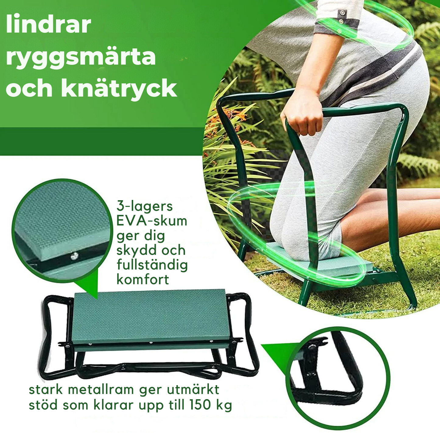 Multifunctional Kneeling and Sitting Area + FREE Bag
