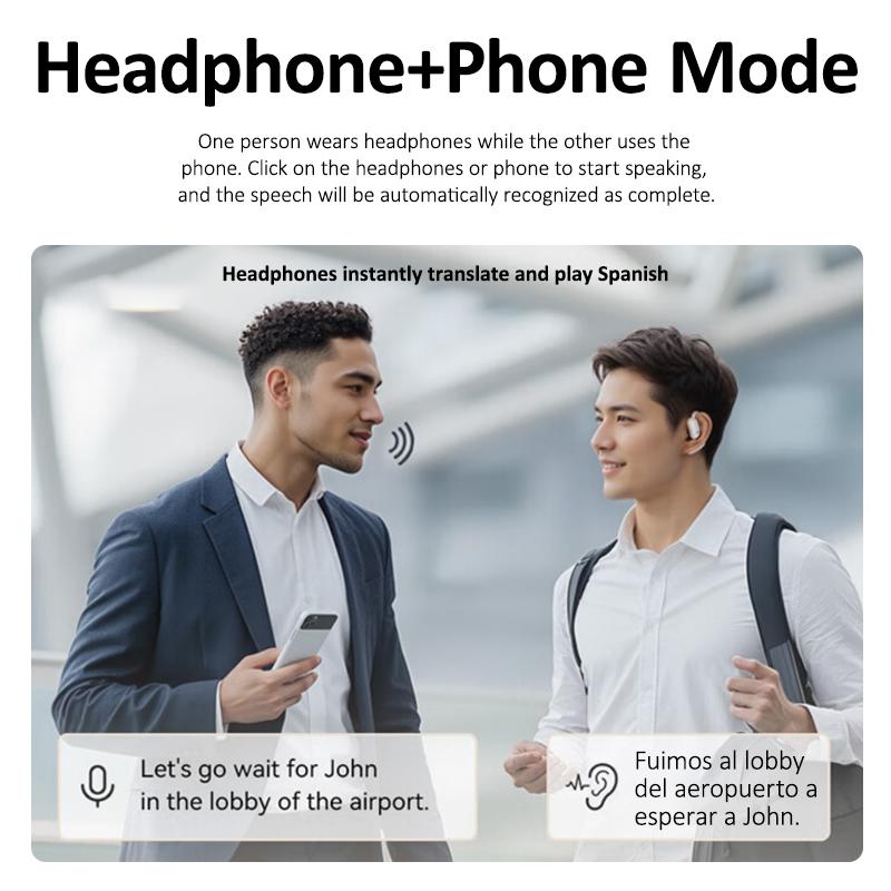 LoveLingo™ AI Translator Earbuds