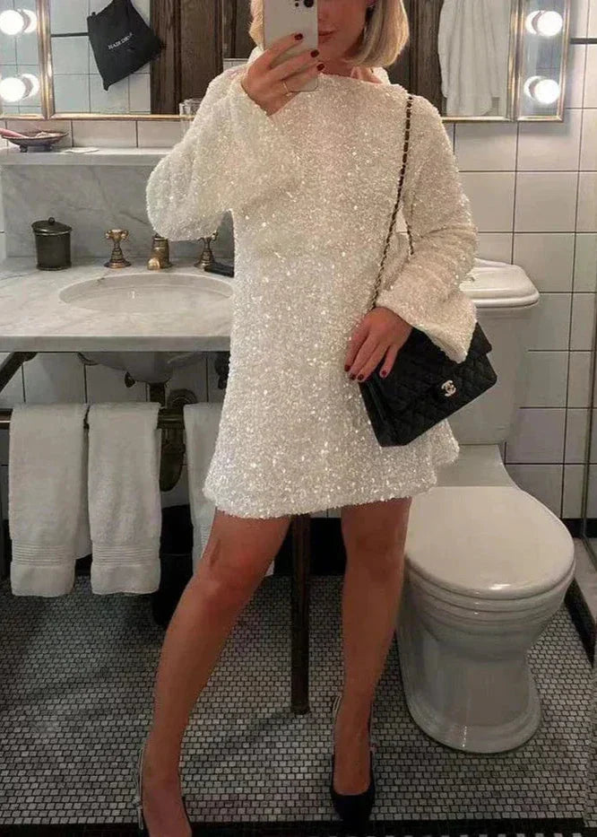 Elsa | Elegant Glitter Dress