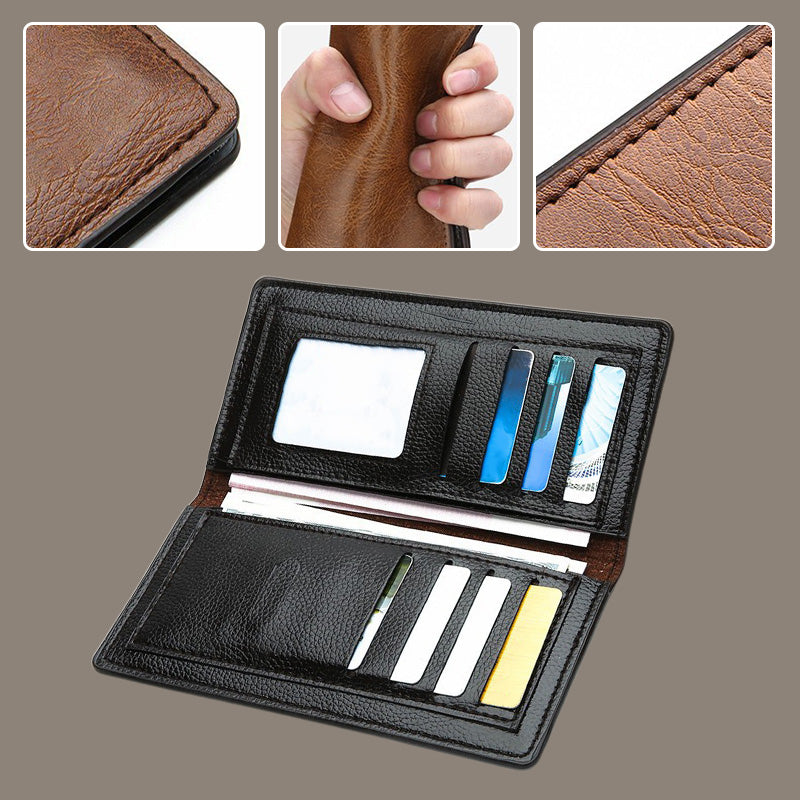 🔥Trendy PU Leather Men's Crossbody Bag with Wallet