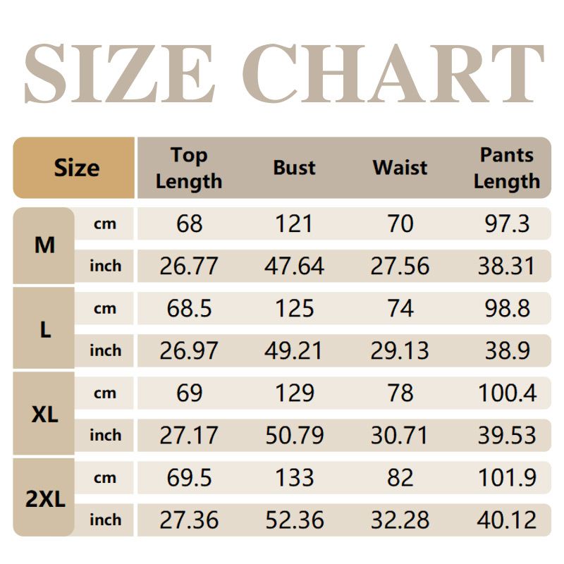 Set of Wide Trousers with 3/4 Sleeves for Women