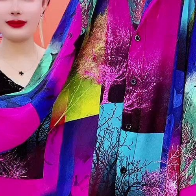 🔥Hot Sale🔥Middle-aged Women's Mid-Length Shirt