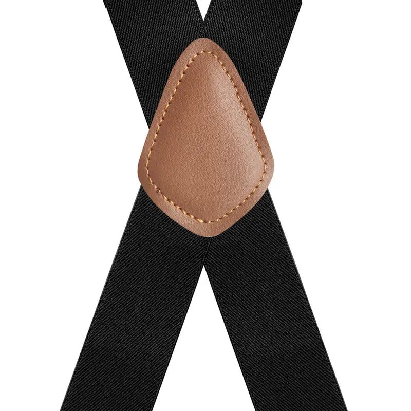 Universal, Highly Elastic X-Shaped Suspenders