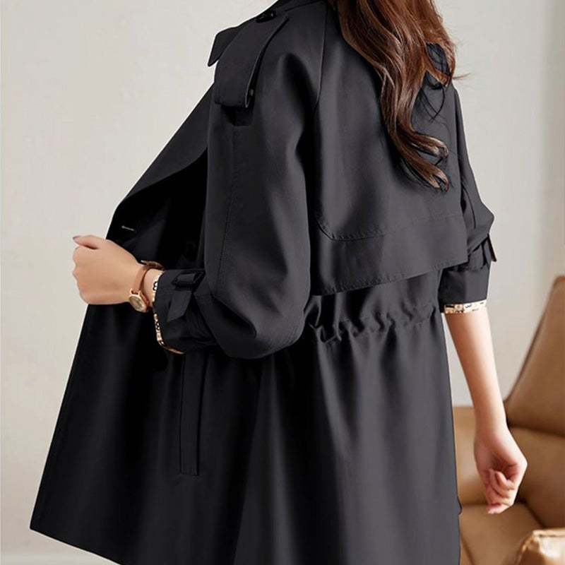 Big Sale💥Women's Slimming Lapel Mid-Length Trench Coat