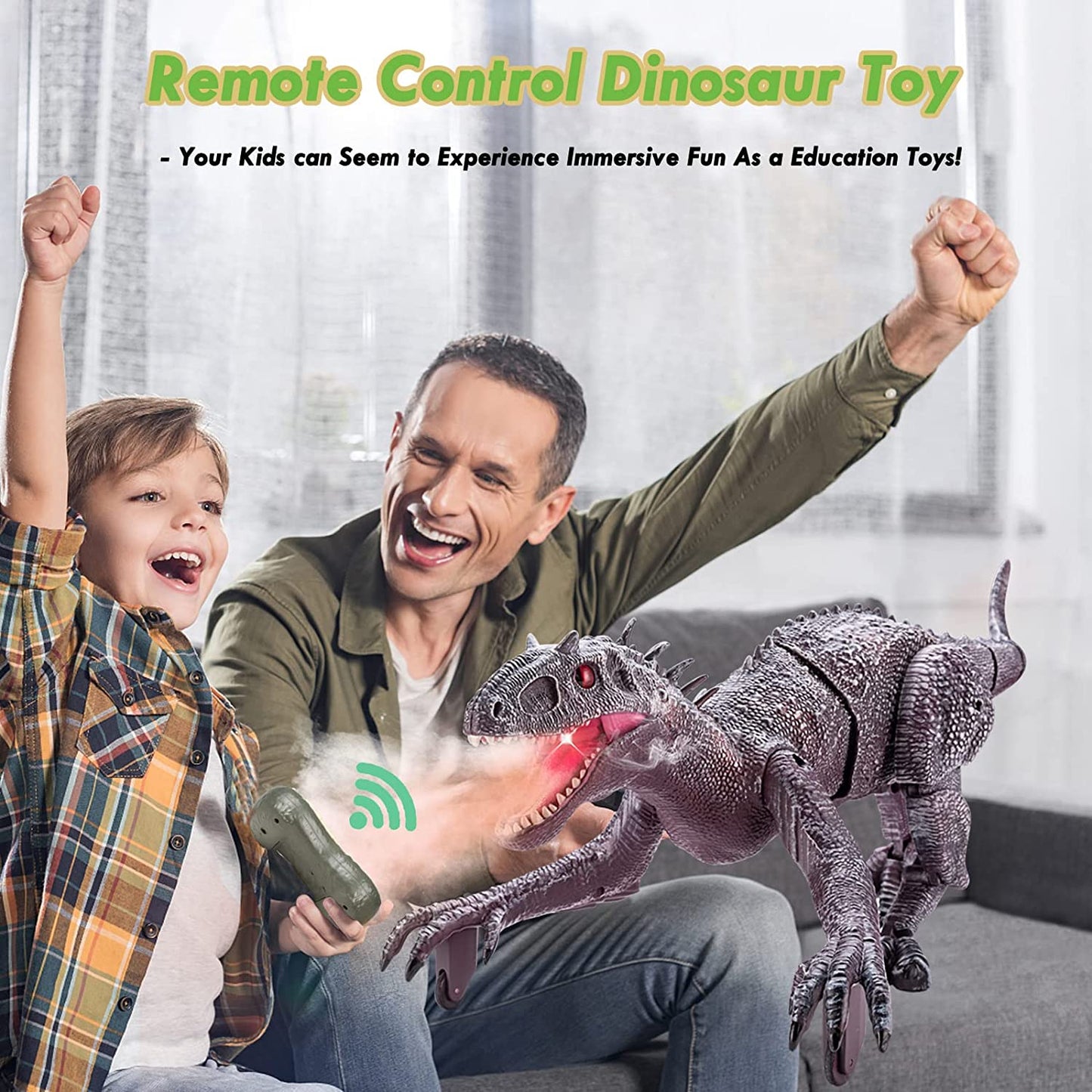 Best Gifts for Kids in 2025💝Realistic Remote Control Dinosaur (Free Shipping)