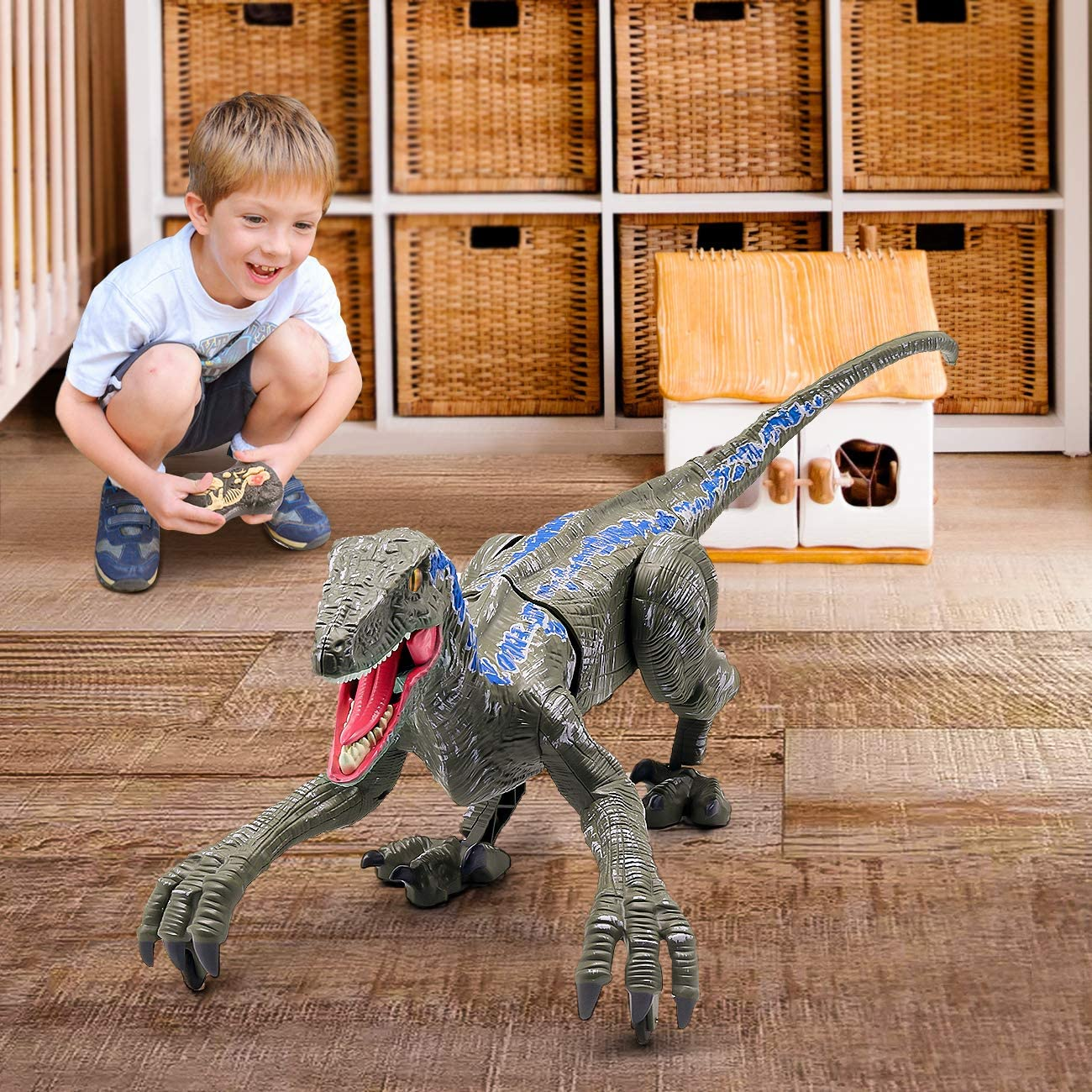 Best Gifts for Kids in 2025💝Realistic Remote Control Dinosaur (Free Shipping)