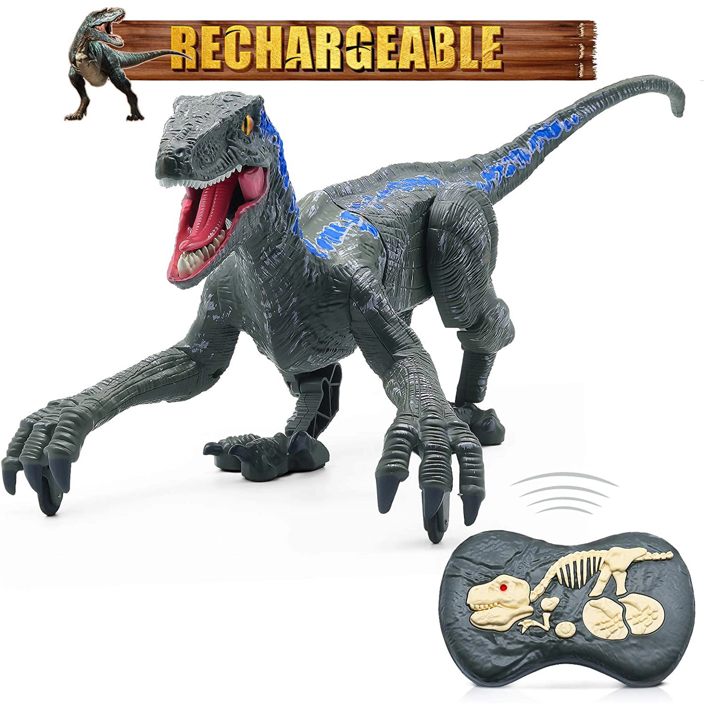 Best Gifts for Kids in 2025💝Realistic Remote Control Dinosaur (Free Shipping)