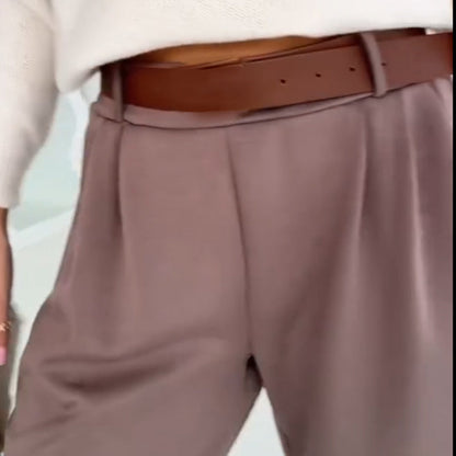 🏆Maximum 50% discount🏃‍♂️Comfortable Nine-Point Tapered Trousers for Women