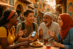 ✈️ Talking with locals while traveling, Break down language barriers and connect with locals for authentic travel experiences.