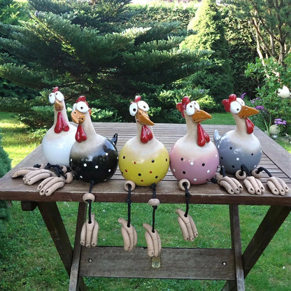 Happy Garden Chickens | Brighten Up your Garden!