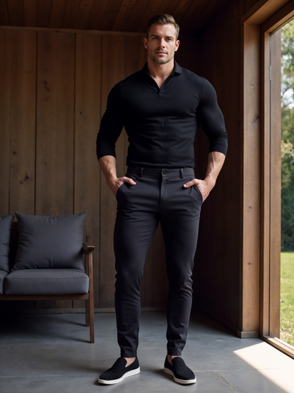 Versuvio: Premium Stretch Wrinkle-Free Trousers